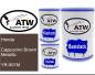 Preview: Honda, Cappucino Brown Metallic, YR-501M: 500ml Lackdose + 500ml Klarlack + 250ml Härter - Set, von ATW Autoteile West.